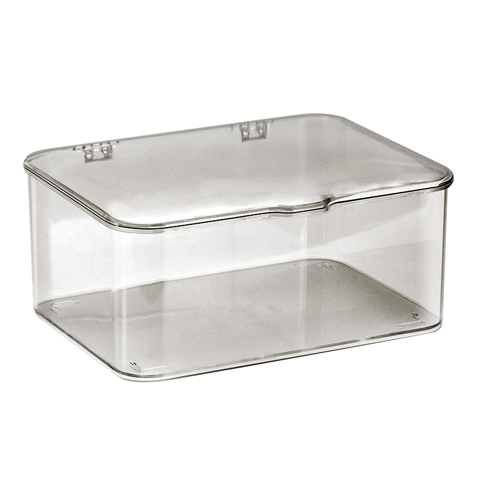 Schreibtisch Aufbewahrungsbox Kunststoff Großes Fassungsvermögen Staubdicht Multifunktional Handyhüllen Aufbewahrungshalter mit hellgrau