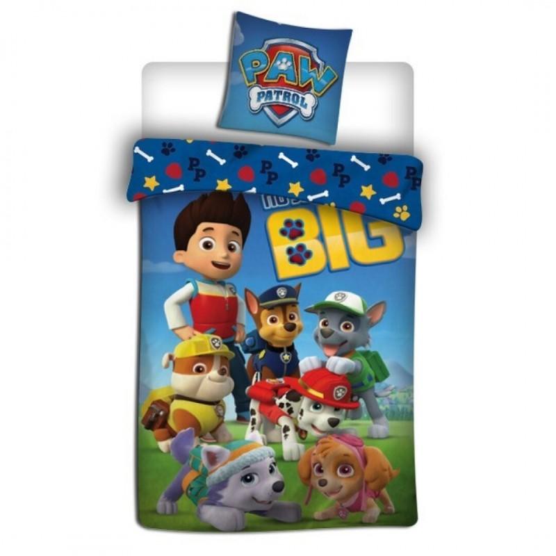 Paw Patrol Bettwäscheset – Paw Patrol Kinderbettbezug 140 X 200 blau
