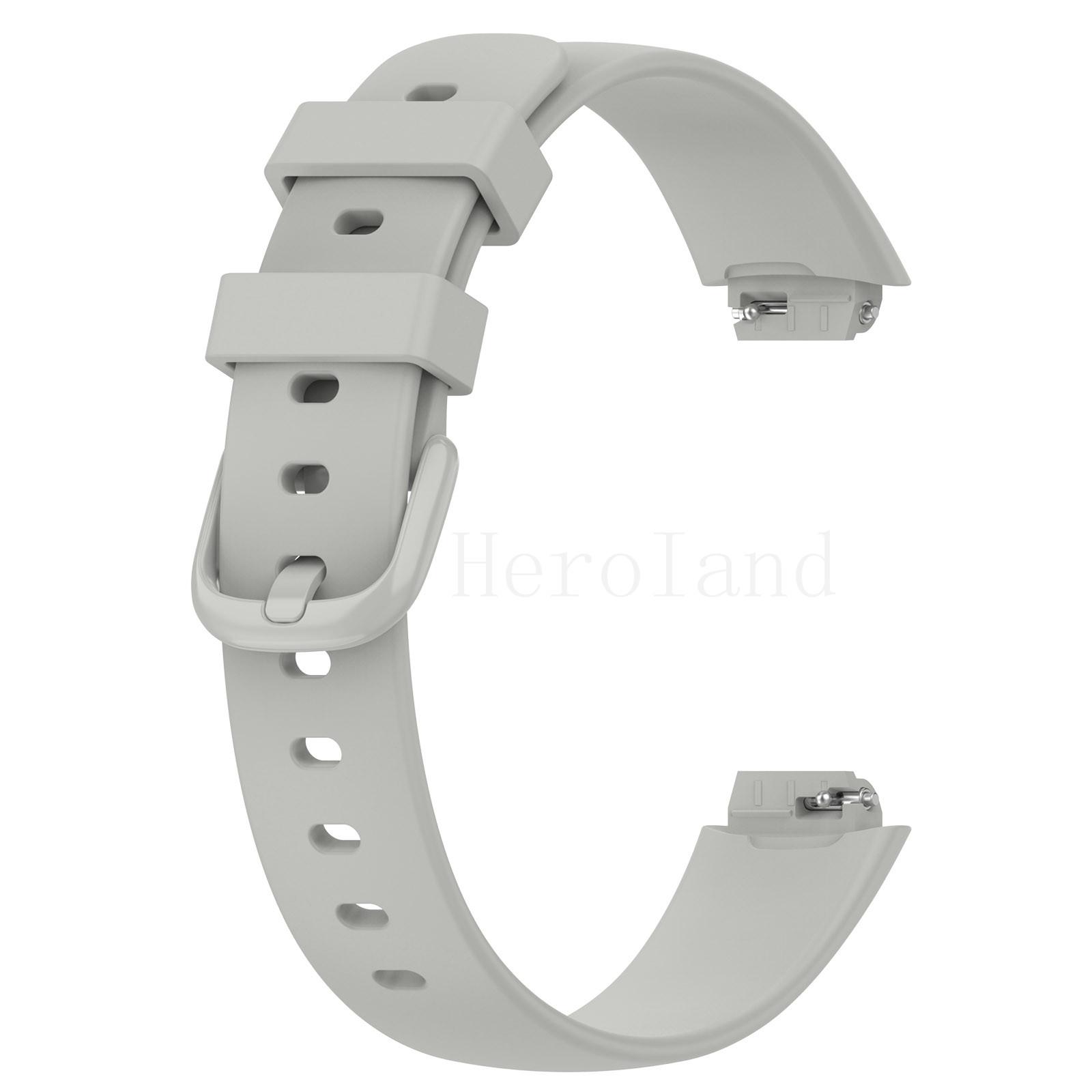 Armband für Fitbit inspire 3 Aktivitätstracker Smartwatch Band Armband Silikon Sport Armband Zubehör +3D-Folie neu S Size