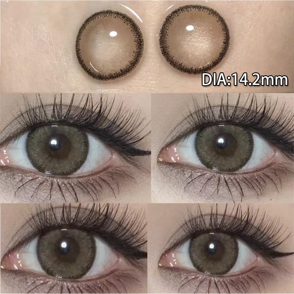 Kontaktlinsen mit großem Durchmesser MillCreek 2 Stück Farblinsen Augen-Make-up-Kontaktlinsen 0