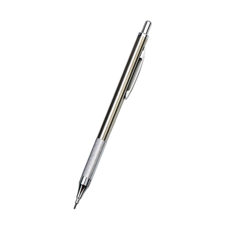 0,3 0,5 0,7 0,9 1,3 2,0 mm Druckbleistift-Set, Vollmetall, Kunst, Zeichnen, Malen, automatischer Bleistift mit Minen, Büro- und Schulbedarf 1.3mm