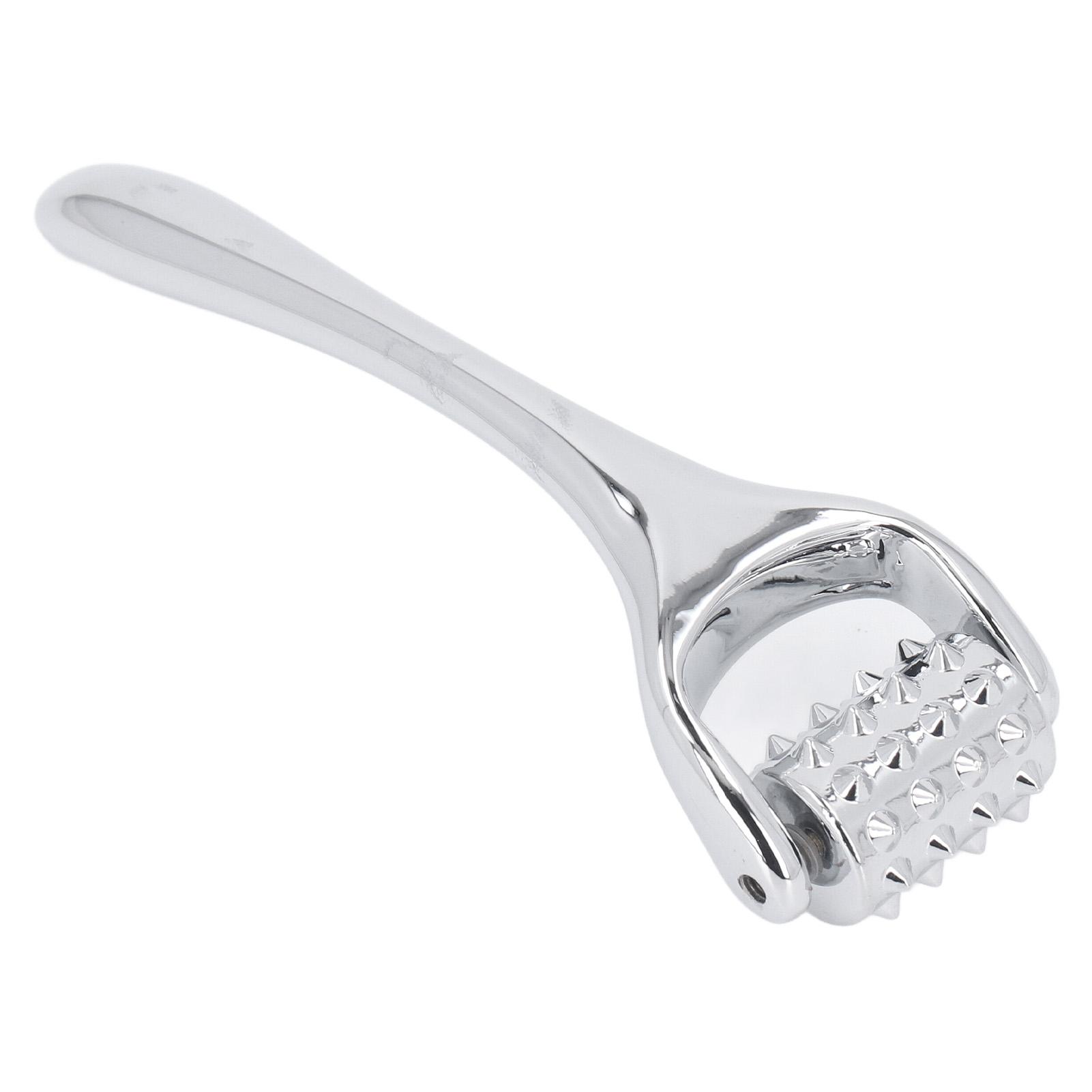 Metall Akupunktur Massage Roller Muskel Entspannende Verbessern Durchblutung Handheld Akupunkturpunkt Roller für