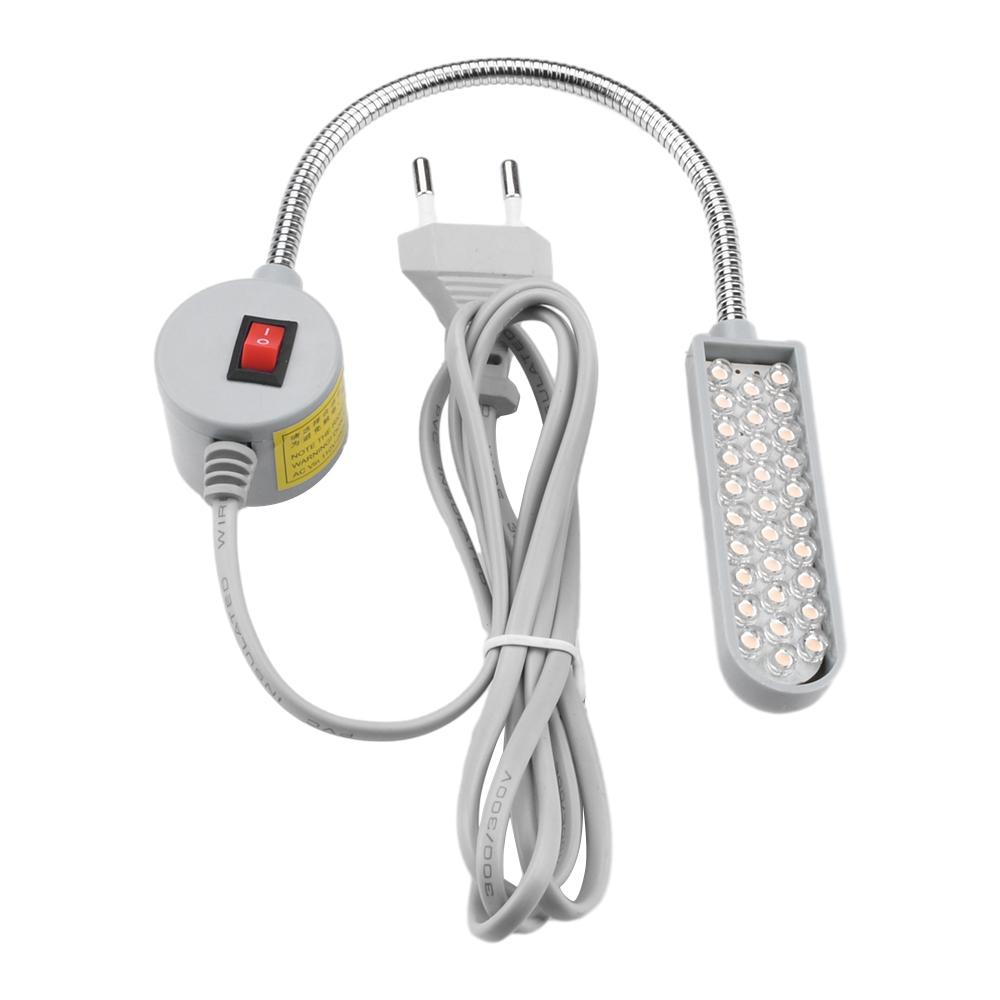 1PC 30 LED Industrielle Nähmaschine Beleuchtung Lampe Bekleidungsmaschine Zubehör Arbeit Licht 360 ° Flexible Schwanenhals Industrie Lichter