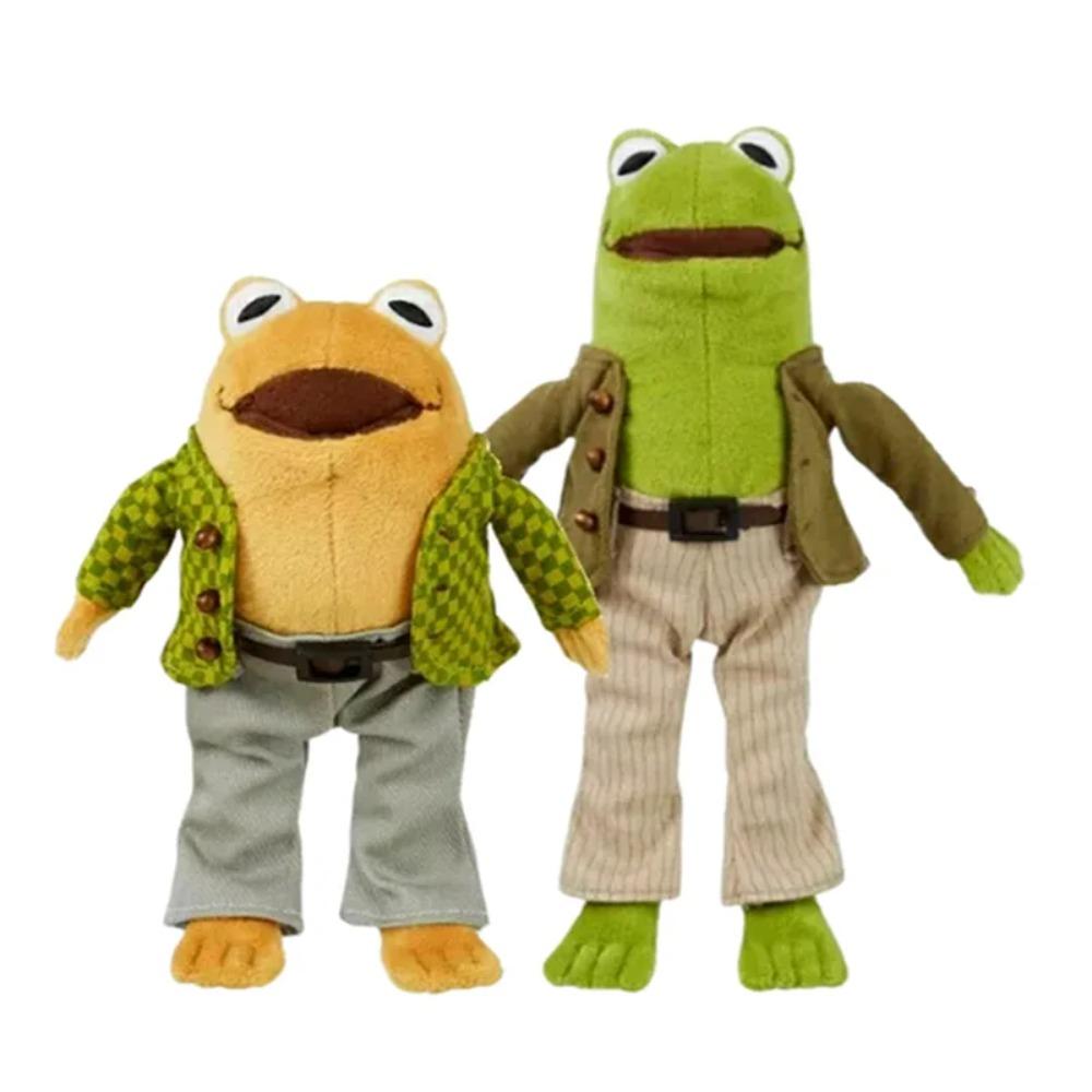 Süße Puppe Plüsch, Cartoon-Held & Frosch und Kröte Kuscheltiere, Weiches Kissen für Jungen und Mädchen, Ideale Weihnachtsgeschenke für Kinder 25-30CM