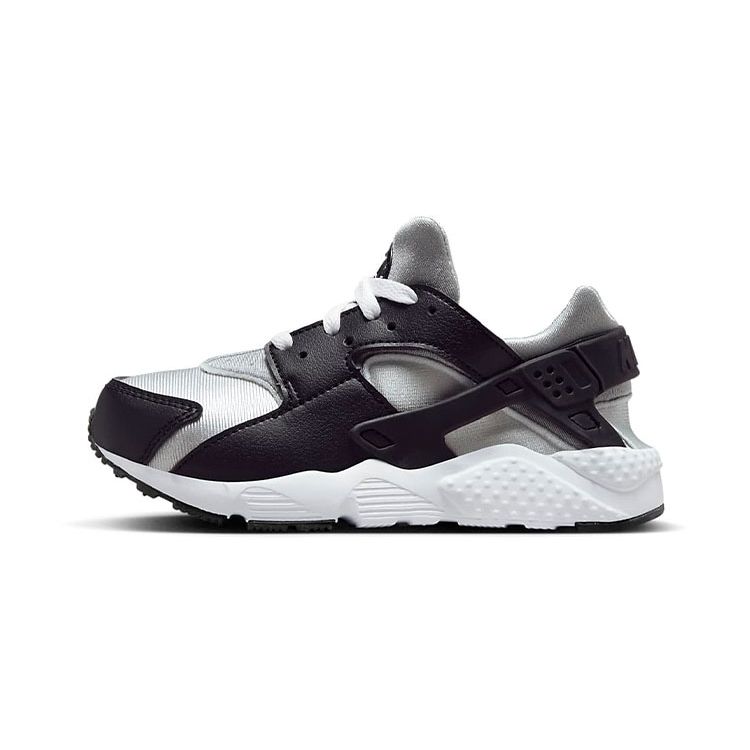 Nike Huarache Run PS Schwarz Neutralgrau Kinder Sneaker Mittelgrau Weiß 704949-044 29.5