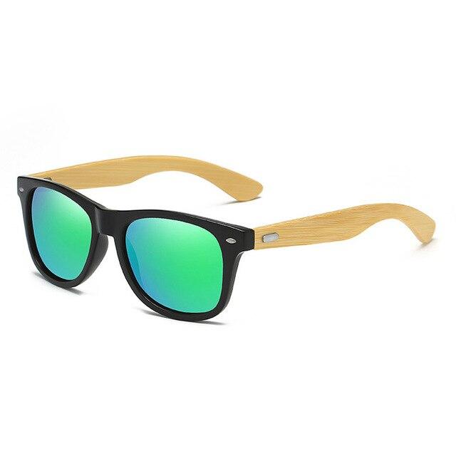 Bambus Sonnenbrille Männer Frauen Reise Brille Sonnenbrille Vintage Holz Bein Brillen Mode Marke Design Sonnenbrille Männlich Weiblich