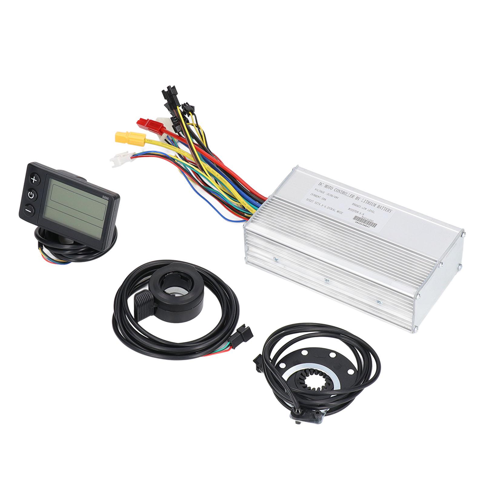 Modifizierter E-Bike-Controller-Satz mit 30A-Controller und S866-Display für 1000W-Motoren