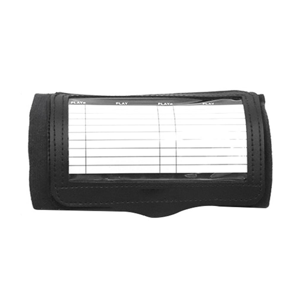 Fußball-Armbänder mit transparentem Fenster, professionelles Fußball-Basketball-Softball-Armband schwarz
