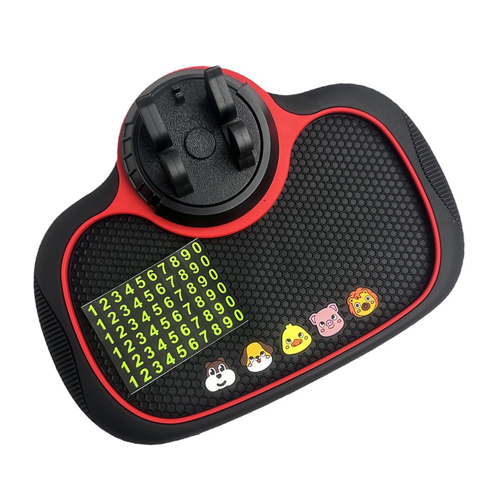 Multifunktionale Auto-Anti-Rutsch-Matte, Auto-Handy-Halterung, rutschfest, klebrig, Anti-Rutsch-Dash-Telefonhalterung, Silikon, Armaturenbrett, Auto-Pad-Matte Type2