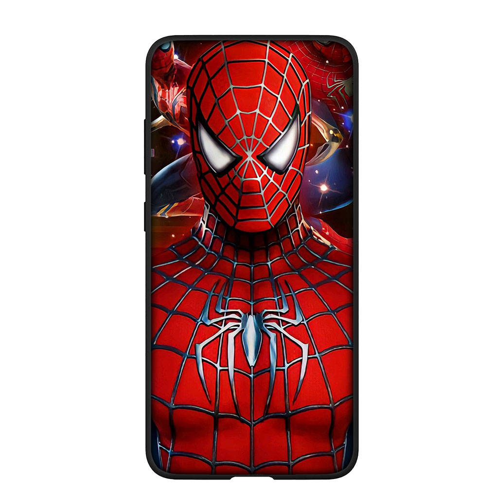 Handyhülle für Samsung Galaxy S24 S23 iPhone 15 14 Xiaomi Redmi Note 13 12 11 8 10 9 Pro Max X XR OPPO A15 Huawei Spider Man Marvel Spiderman Cover for Samsung Galaxy Note 8 himmelblau