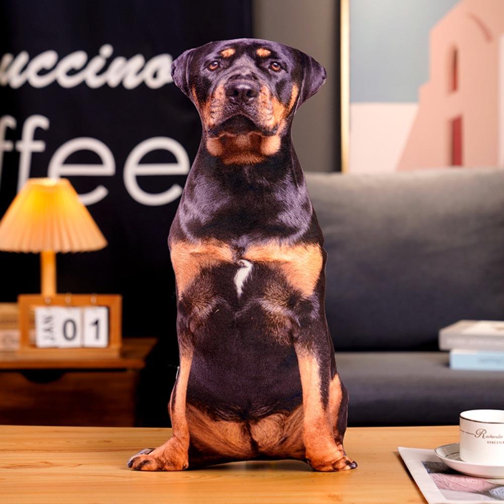 3D Simulation Hund Plüschtiere Labrador Corgi Shiba Inu Bulldogge Hund Kuschelkissen Lebensecht Sofa Schlafzimmer Hundekissen