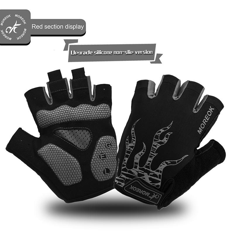 Fahrradhandschuhe, 5 mm Gel-Pad, Mountainbike-Handschuhe, atmungsaktive Fahrradhandschuhe, rutschfeste Rennrad-Fahrradhandschuhe für Herren und Damen XL grau