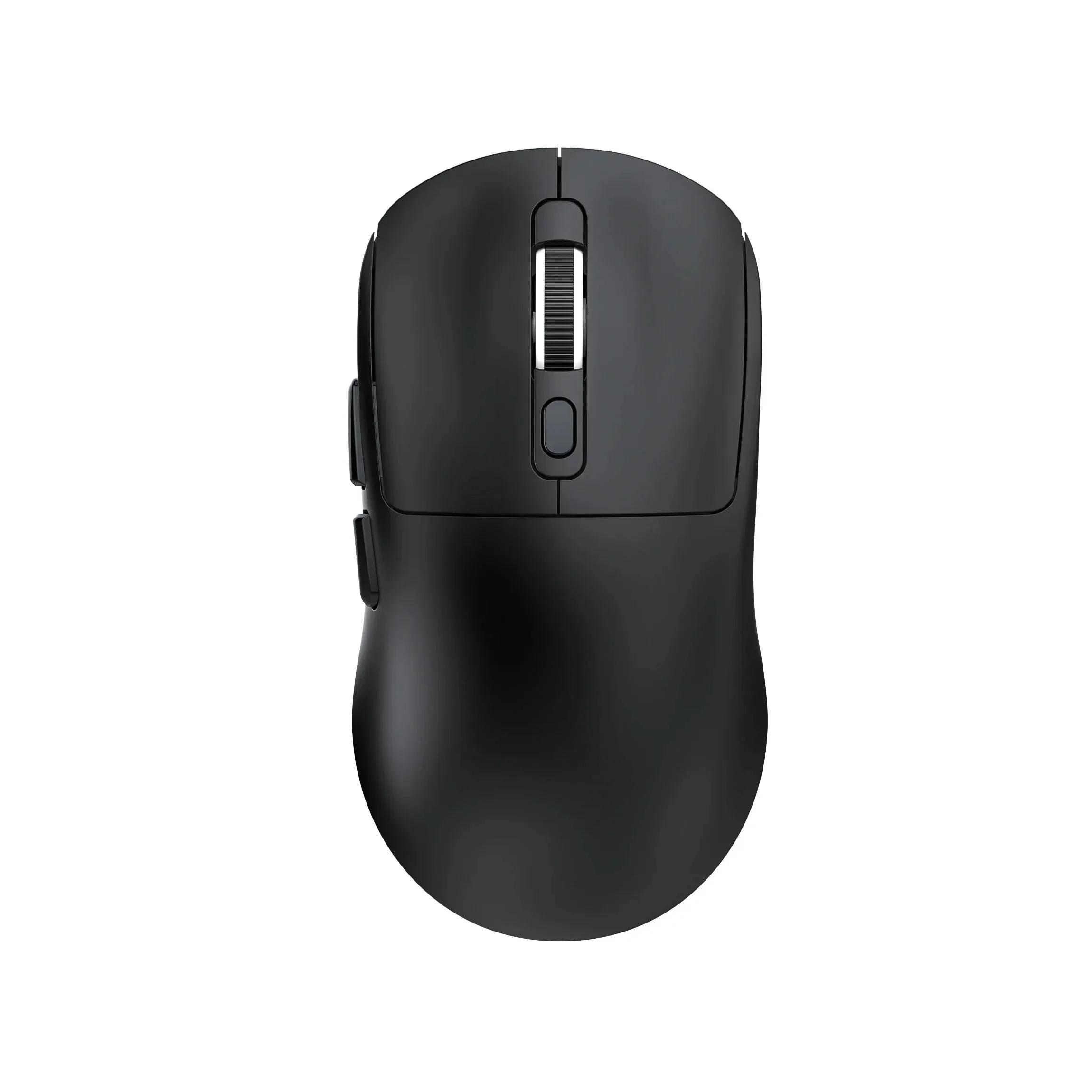 Kabellose Gaming-Maus Tri-Mode 2,4G Bluetooth Kabelgebunden 8000 DPI 1000 Hz Maus Wiederaufladbar Ergonomische Gamer-Mäuse für Laptop PC schwarz