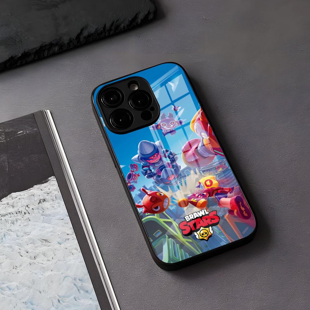 Games Stars Leons Handyhülle Für IPhone 17 Air 16 E Pro Max 15 14 13 Mini 12 Pro 11 Max Plus Schwarze Glasabdeckung iPhone 16 Plus