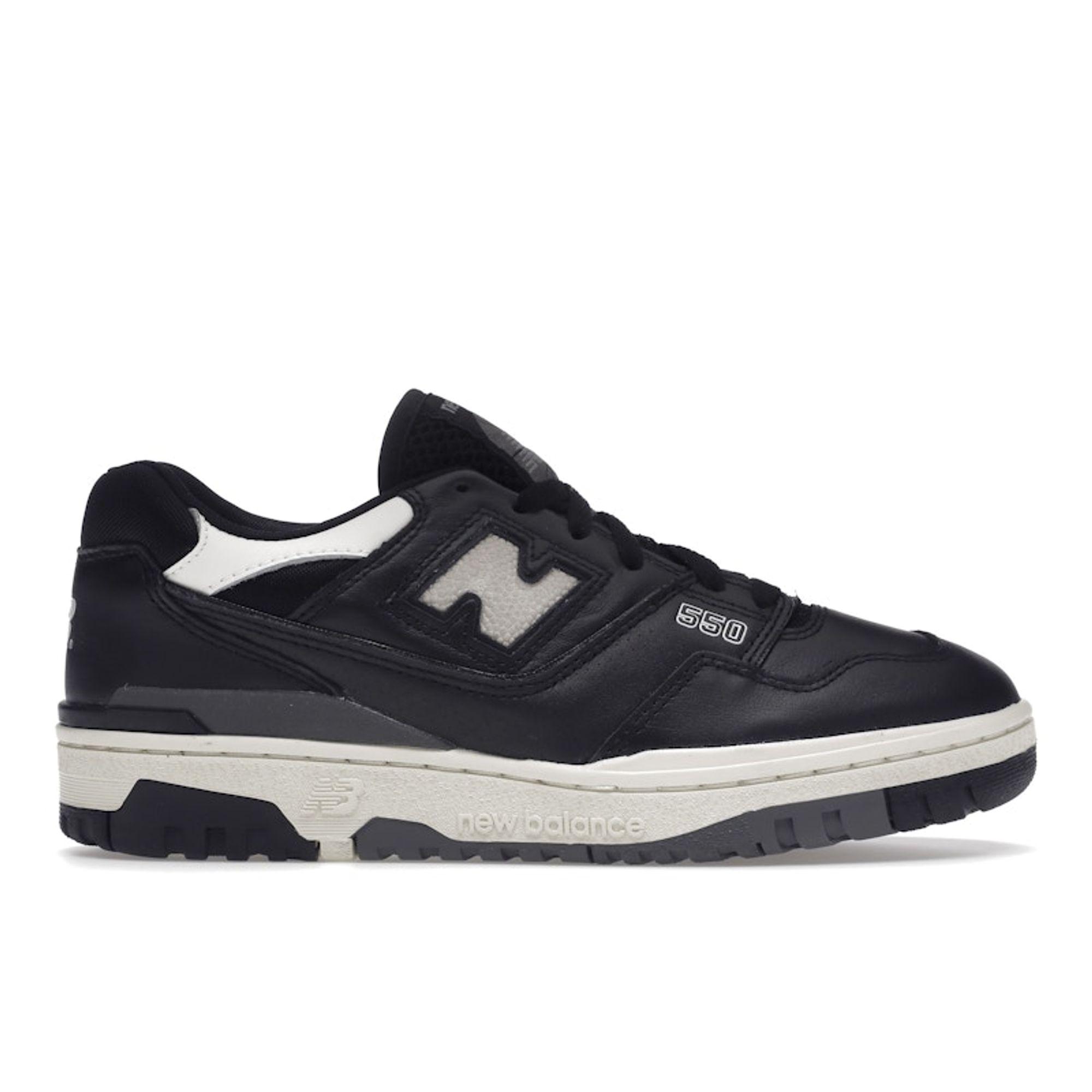 New Balance 550 Panda Unisex-Sneaker Black Sea-Salt BB550LBW 36
