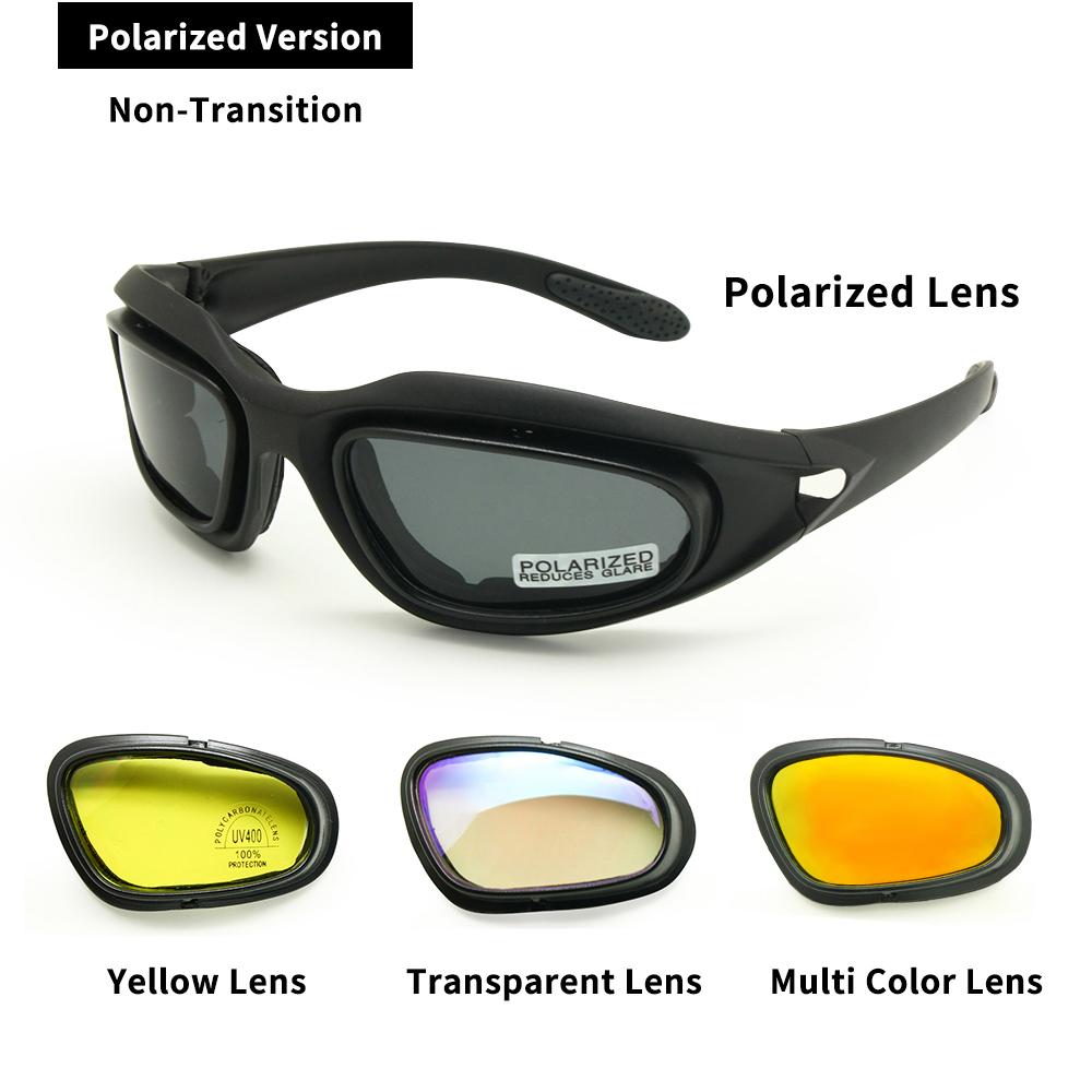 Sportbrille Daisy One C5 Sonnenbrille Brille 4-Linsen-Kit Männlich Desert Storm Kriegsspiel Taktische Brille Sportlich