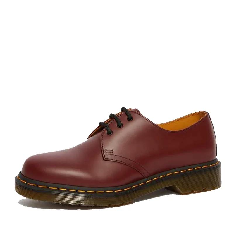 Unisex Paar Plateau Schuhe mit niedrigem Absatz Mary Janes Herbst Bequem Damen Büro Oxford Schuhe Klobig Lässig Business Herrenschuhe 44 rot