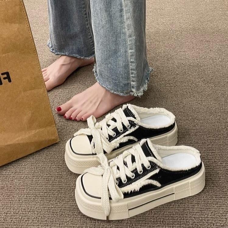 Daddy Shoes Damen Frühling Neue Schuhe Ins Trendy Kleine Weiße Schuhe Echtes Leder Weiße Schuhe Damen Sport und Freizeit Board Schuhe 40 schwarz