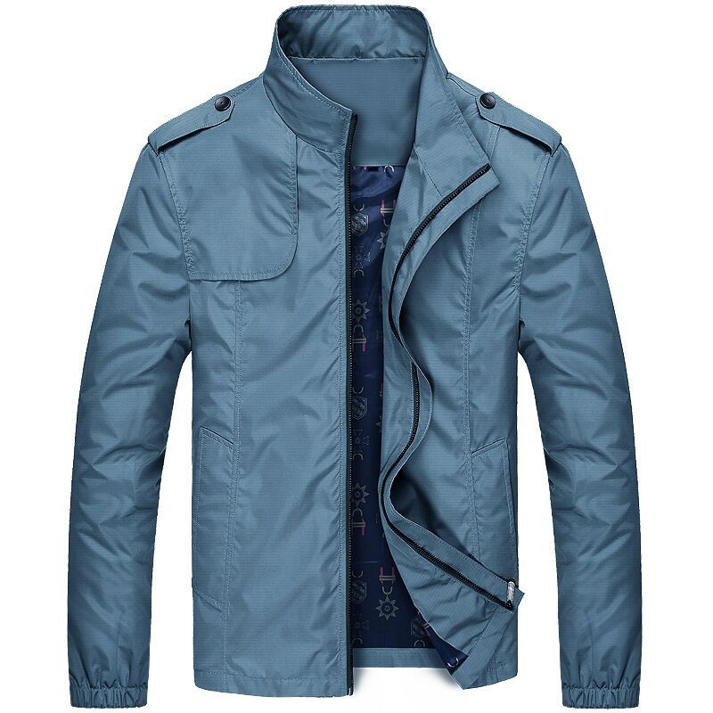 Frühling Sommer wasserdichte Jacken winddichte atmungsaktive Jacke Pizex Herren Mode Outdoor Berg- und Wander-Softshelljacken XXXXL blau