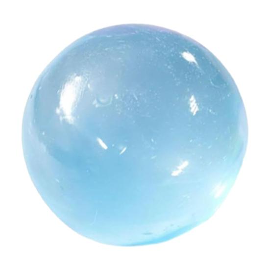 Klarer Kokosnussöl Stressball, Langsam aufsteigender Stressabbau Quetschball, Weicher Dehnbarer Ball Sensorisches Fidget Spielzeug für Zuhause Büro Schule blau