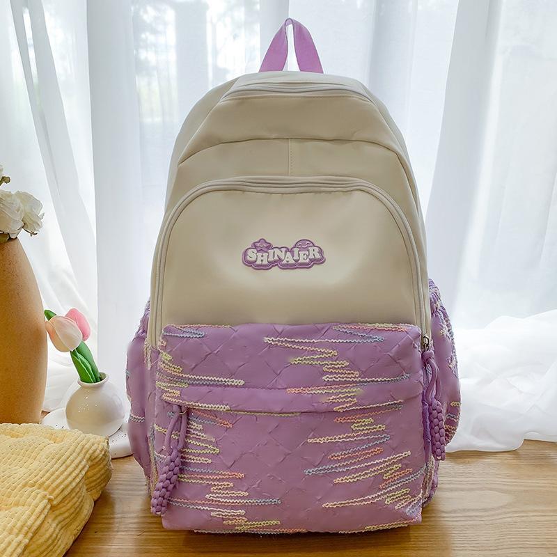 Schultaschen für Kinder Grundschüler Mittelschüler Buchstaben Rucksäcke für Gymnasiasten