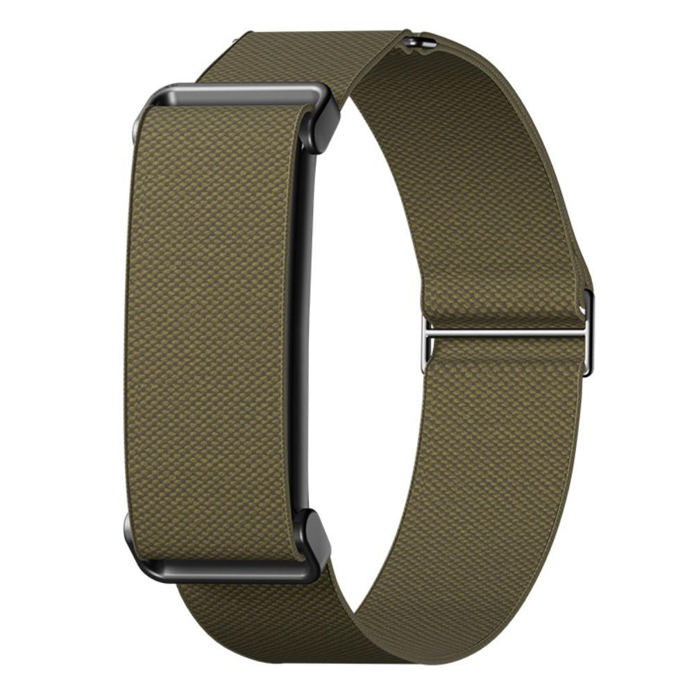 Nylon Sportband Verstellbares Bizepsband Ersatz-Armband für Google Fitbit Air für Damen Herren 40cm grün
