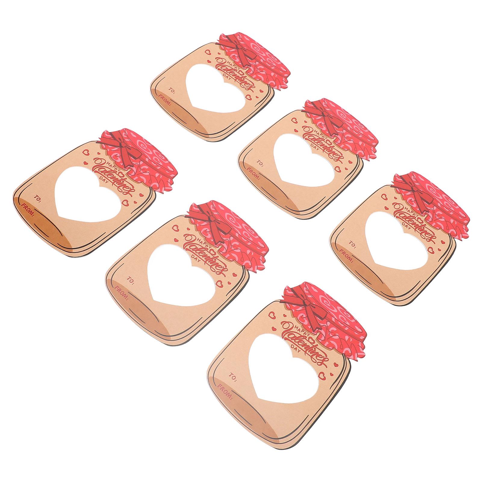 30 Stück Glasförmige Geschenkkarten Set 30 Stück Plastiktüten 1 Stück Doppelseitiges Klebeband Set für Hochzeitsfeiern