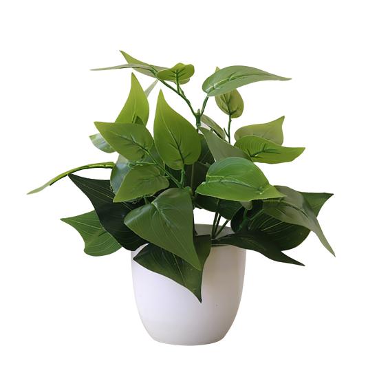 Künstliche Laubpflanze im Topf, Bonsai, Hochzeit, Party, Zuhause, Einkaufszentrum, Schreibtisch, Büro, Dekoration, Weihnachtsdekoration 9