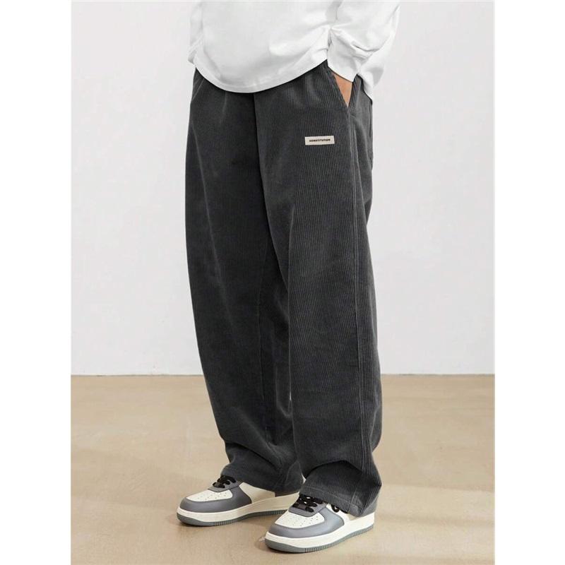 Herren Jogginghose Lose Lange Hosen Jogger Hose Casual Sport Fitness Solide Jogginghose Herren Sweatpants XXL dunkelgraue