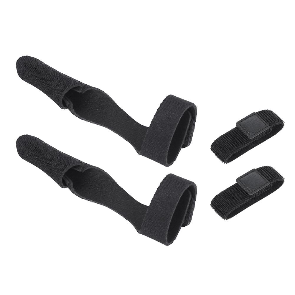 2er Set Tragbarer Angelruten-Gürtel Hohe Flexibilität Ruten-Schutzkappe Riemen Befestigungsbandage Set