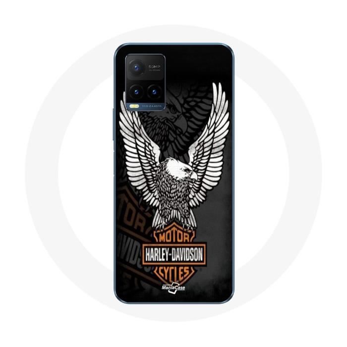 Hülle für Vivo Y21s 2021 / Y21 2021 Harley Davidson Adler-Logo