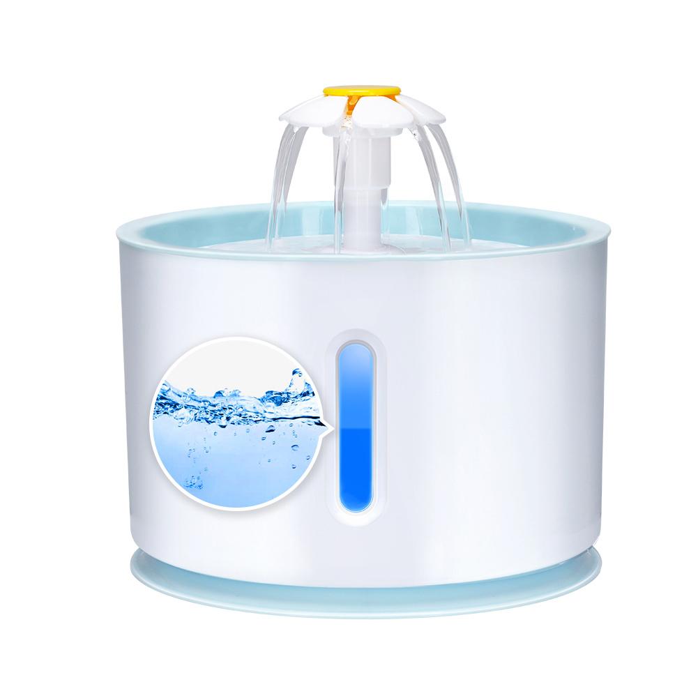 FBA Monopoly USB-Modelle mit LED-Leuchten kleine Blume Haustier Wasserspender blau