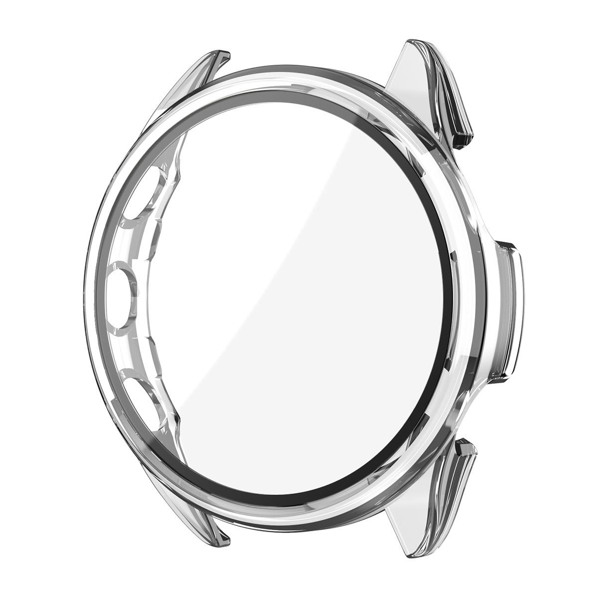 Harte PC-Glas Hülle Garmin Forerunner 965 255 265 165/Venu 3 2 Vollabdeckung Displayschutzglas Stoßfänger Schale Garmin Vivoactive 5 Forerunner 965 transparent