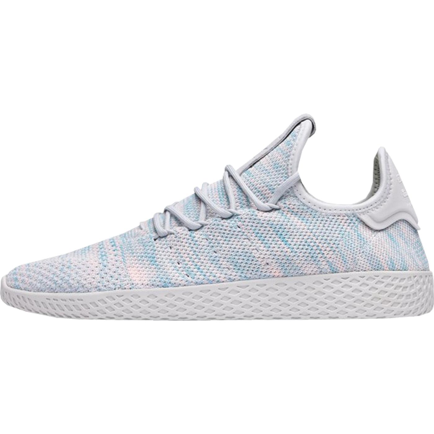 Tennis Hu Pharrell x Tennis Hu Adidas Originals 'Blau Pink' BY2671 36⅔ white