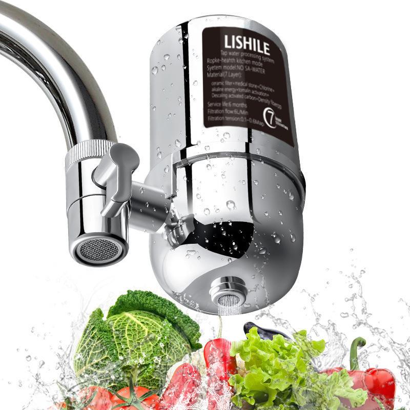 Wasserhahn-Wasserfilter für Küchenspüle oder Badezimmermontage, Filtration, Wasserhahnreiniger für Zuhause 1PC