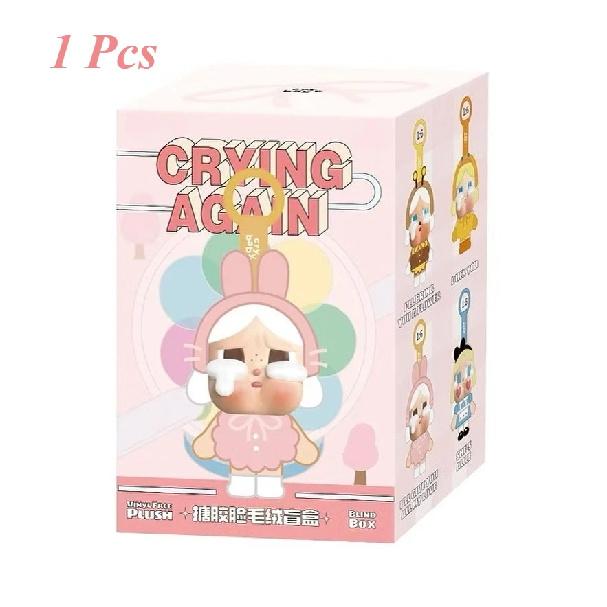 Crybaby Weint Wieder Serie Figuren Blind Box Vinyl Gesichts Puppe Spielzeug Crybaby Tier Anhänger Puppe Taschen Deko Schlüsselanhänger Geschenk random 1 pce