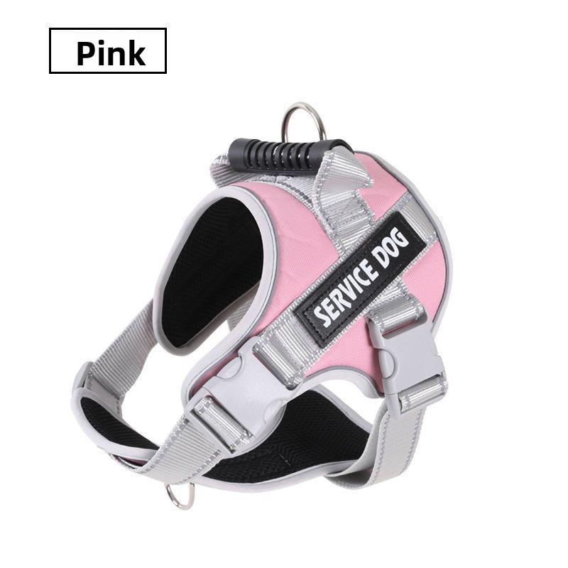Hundeleine, Große Hundeleine, Golden Retriever Weste Explosionsgeschirr, Labrador Samojede Kette XS rosa