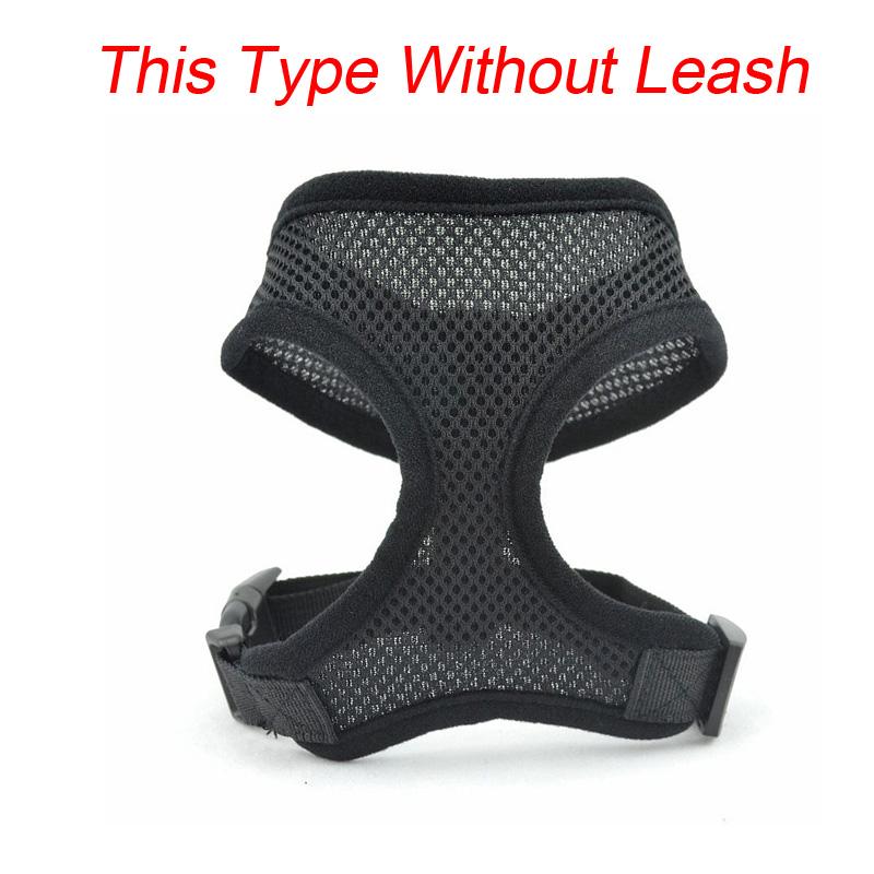Hundezubehör, atmungsaktives Mesh-Hundegeschirr und Leine-Set, Welpen- und Katzengeschirr, Weste für kleine Hunde, Chihuahua, Arnes Para Perro, 35 M black