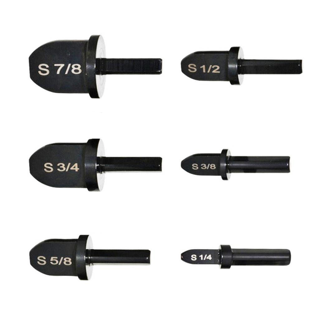 6 Stück Rohrrohre Expander Utility Tool Stauchwerkzeuge Klimaanlage Klimaanlage Kupferrohre schwarz