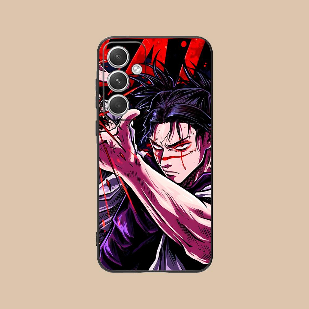 Jujutsu Kaisen Choso Handyhülle für Samsung Galaxy S26 S25 S24 S23 S22 S21 S20 Note20 Plus FE Ultra Buntes Cover Luxus Galaxy S23