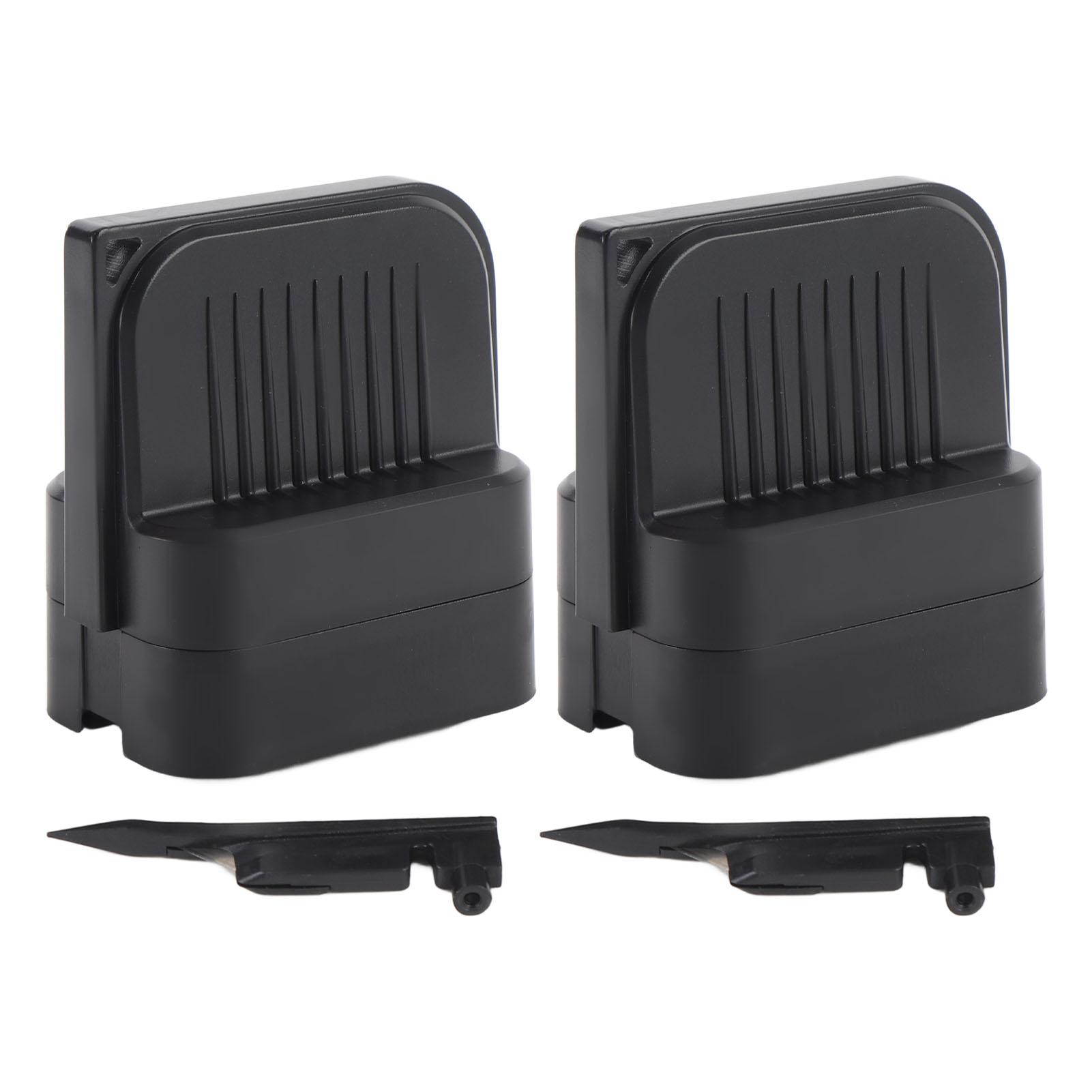 2 STK Geschenkpapier-Schneider mit Rädern Geradliniger Papierrollen-Geschenkpapier-Schneider mit 2 austauschbaren