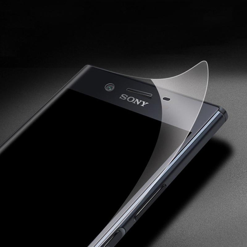 Weiche Hydrogelfolie für Sony Xperia 1 II 10 II 1 10 Plus XA XZ3 XZ2 XZ1 XZ Premium XA2 Ultra Displayschutzfolie Sony Xperia X reinfarbig