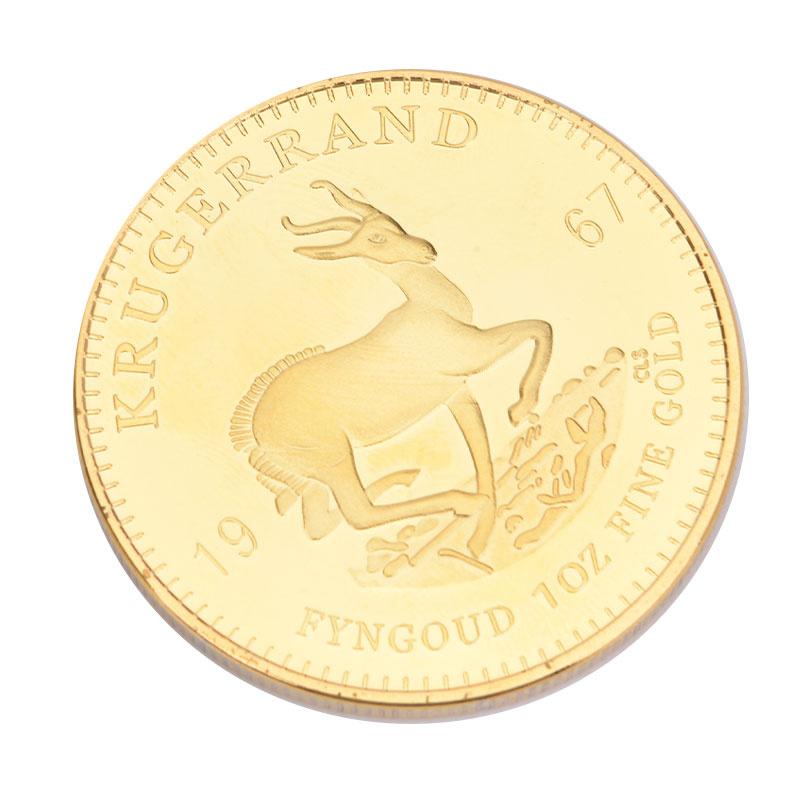 Kopie der südafrikanischen Krügerrand-Münze 1967 3mm gold