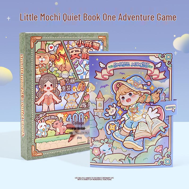 Little Mochi 3D Sommererinnerungen DIY Quiet Book Aufkleber – Handgemacht, vorgeschnittene Dekoration