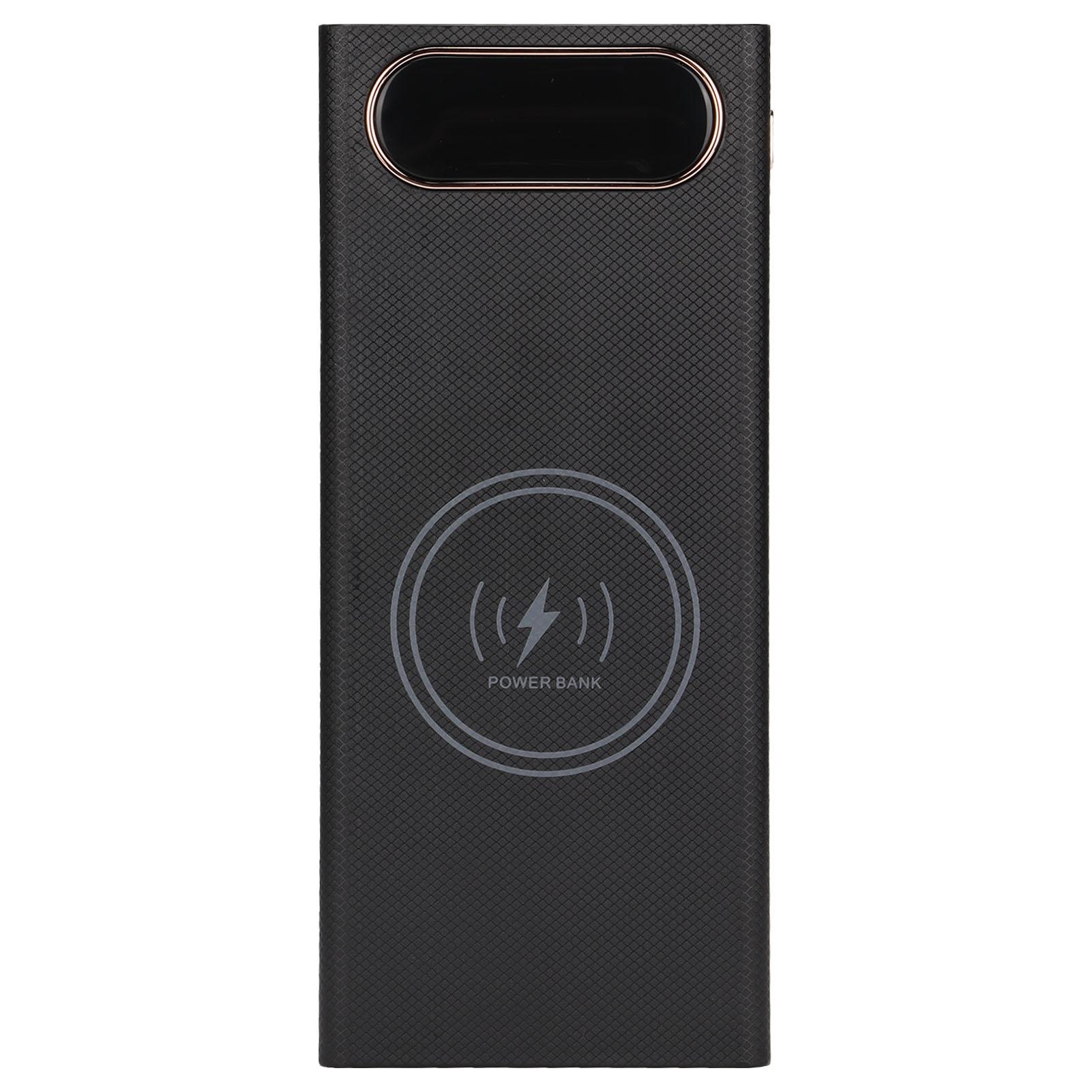 L16 QC 22.5W+15W Kabelloses Laden Akkufach 16x18650 Batteriefach DIY Powerbank für Mobiltelefon