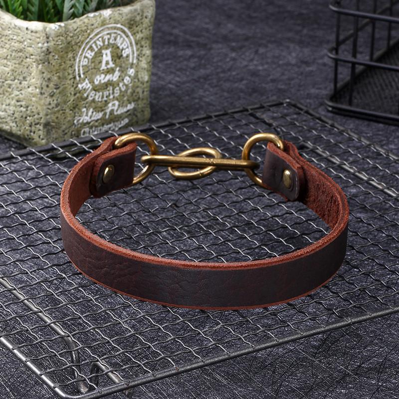 Rindsleder Hundehalsband Schlankes Hundehalsband Rindsleder Hundehalsband Gree Whibit Kaninchenhalsband Halsband Small gray