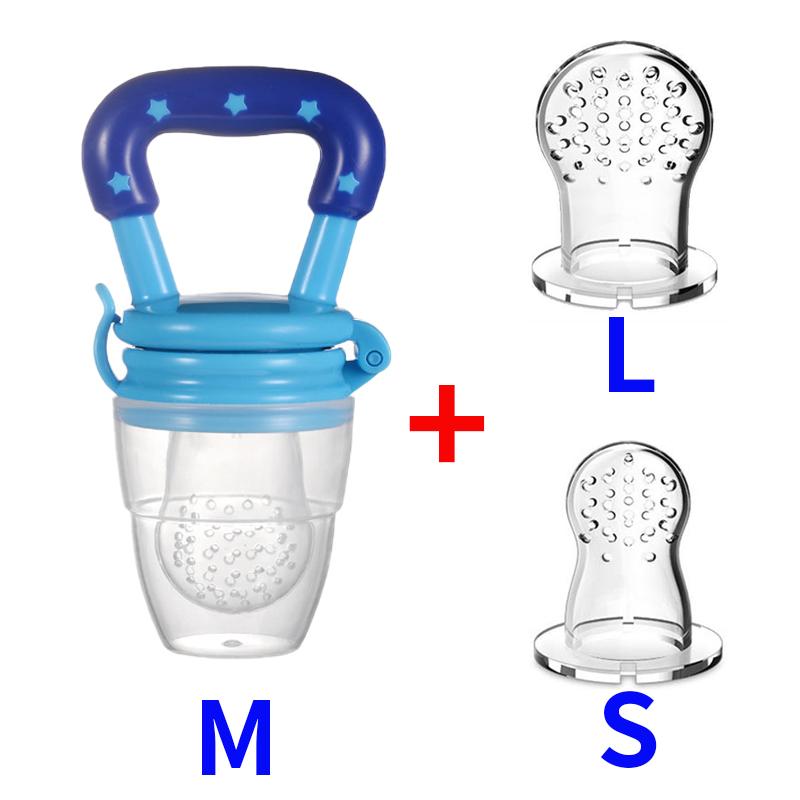3 In 1 Baby Nippel Frische Lebensmittel Obst Milch Babyflaschen Knabber Lernen Füttern Trinkwasser Stroh Griff Zahnen Schnuller