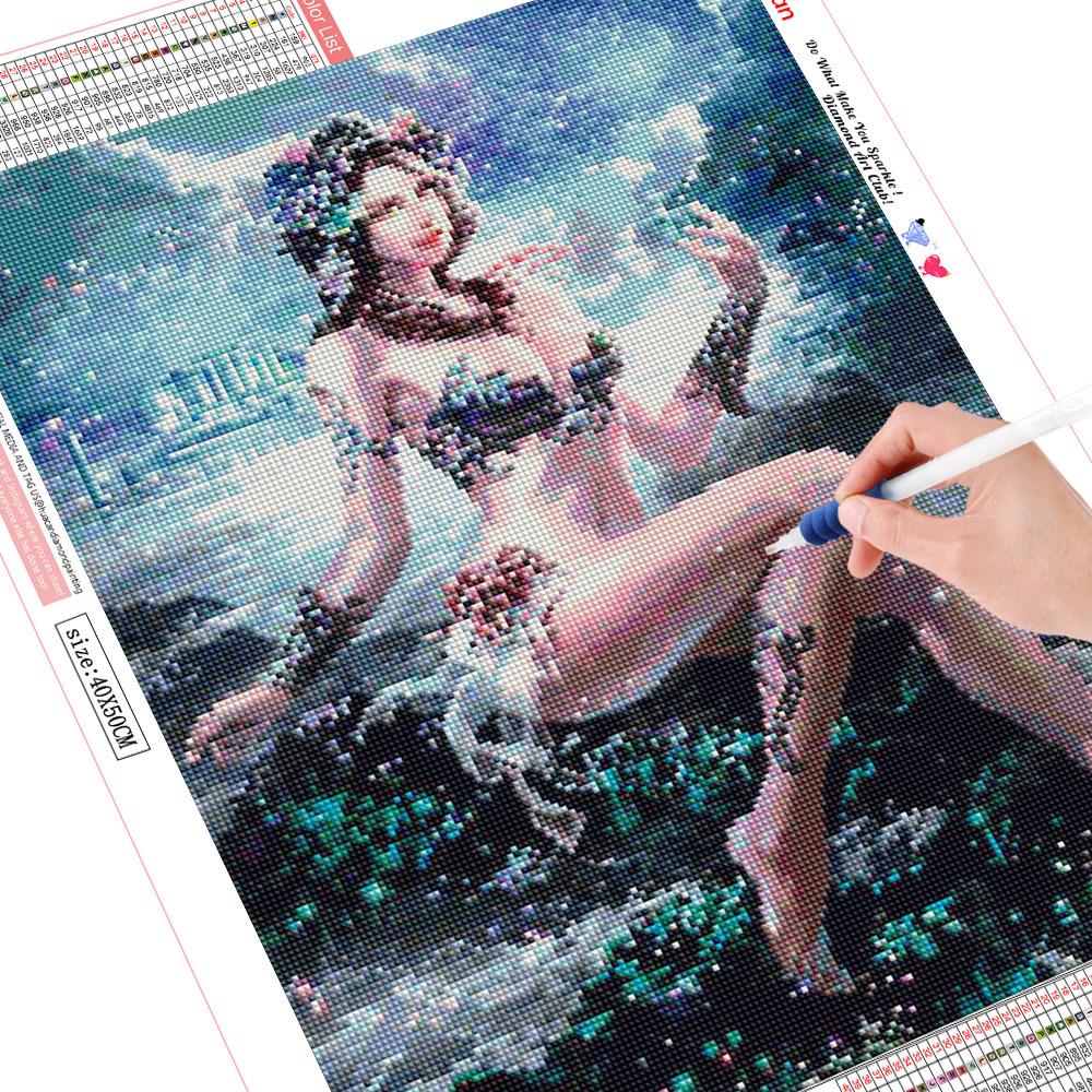 Diamant-Malerei, 5D-Diamant-Stickerei, Vollbild, Diamant-Mosaik, Kreuzstich-Bild 20X30