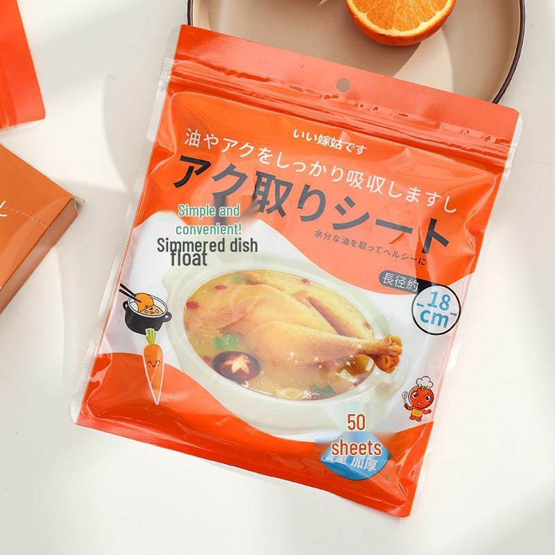 Ölabsorbierendes Suppenschöpfpapier - Gesundes Diät-Essential