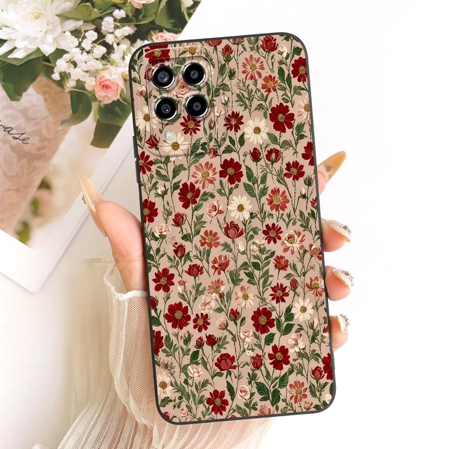 Für Samsung Galaxy M33 M53 5G Hülle Niedliche Katze Cartoon Hülle Stoßfest Weiche Silikonhülle Für Samsung M33 M 53 Galaxy M53 5G Hülle Samsung Galaxy M33